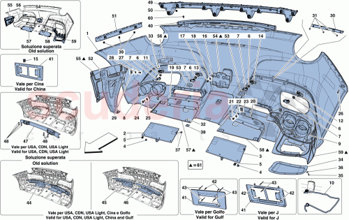 Part Diagram for Ferrari 84806900