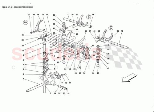 Part Diagram for Ferrari 142255