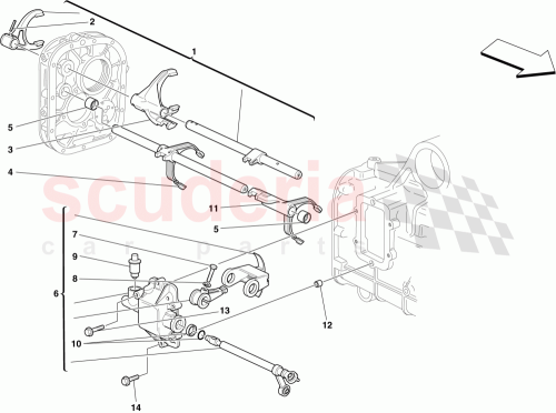 Part Diagram for Ferrari 14304824