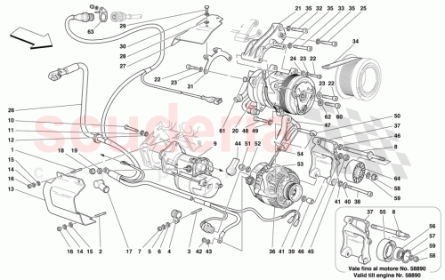 Part Diagram for Ferrari 153390