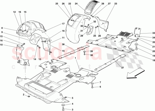 Part Diagram for Ferrari 68575700