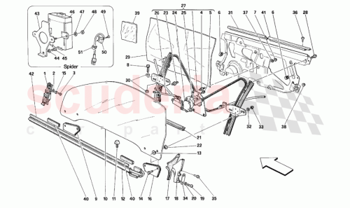 Part Diagram for Ferrari 63645300