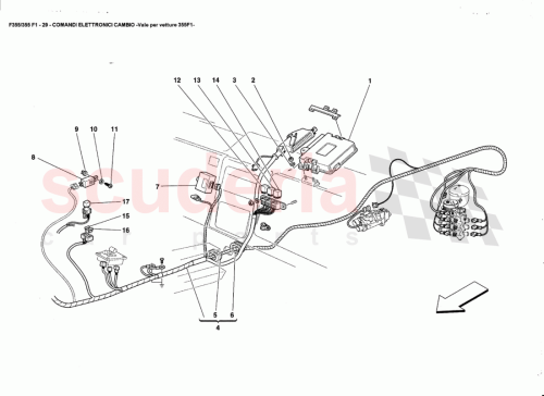 Part Diagram for Ferrari 157605