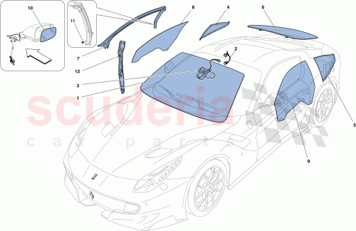 Part Diagram for Ferrari 85392100
