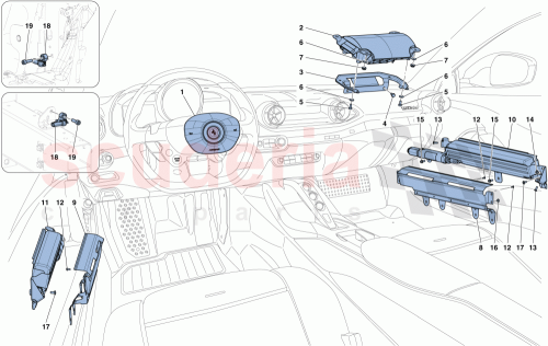 Part Diagram for Ferrari 87805500