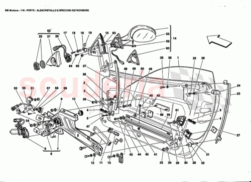 Part Diagram for Ferrari 65731810