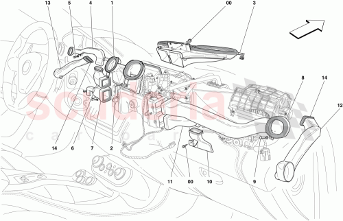 Part Diagram for Ferrari 80812100