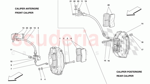 Part Diagram for Ferrari 164269