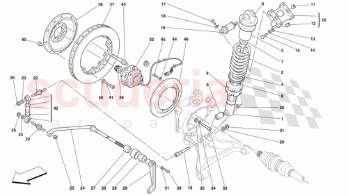 Part Diagram for Ferrari 181417