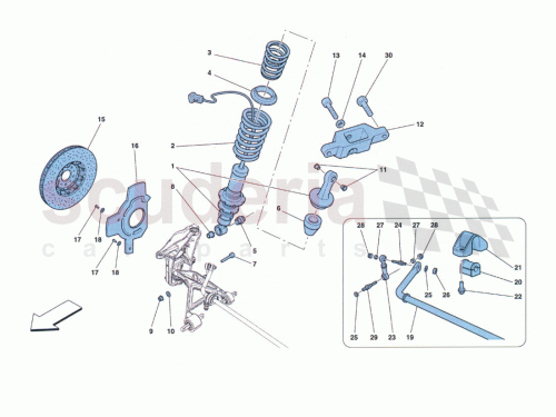 Part Diagram for Ferrari 265646