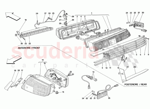 Part Diagram for Ferrari 147988