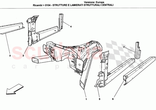 Part Diagram for Ferrari 985262123