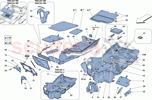 Part Diagram for Ferrari 81267400