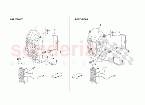 Part Diagram for Ferrari 215665