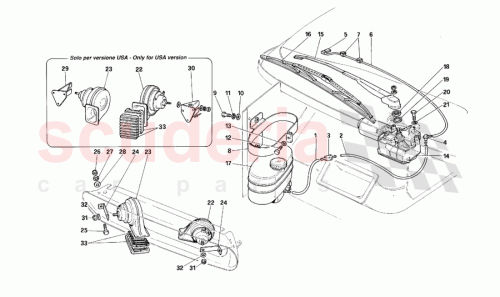 Part Diagram for Ferrari 62496700