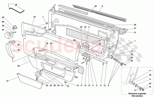 Part Diagram for Ferrari 60310703