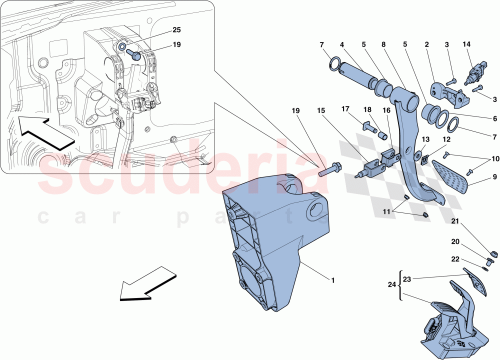 Part Diagram for Ferrari 240987