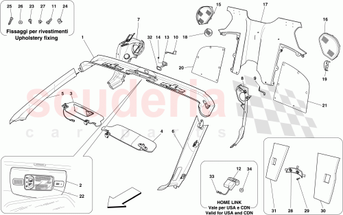 Part Diagram for Ferrari 83616400