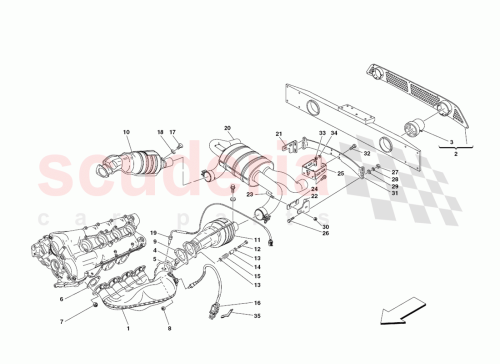 Part Diagram for Ferrari 222810