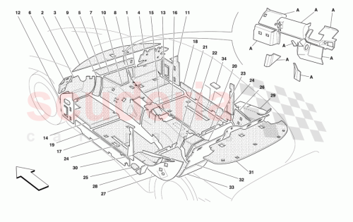 Part Diagram for Ferrari 65477900