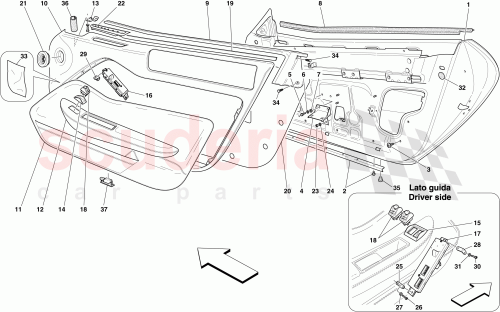 Part Diagram for Ferrari 68560000