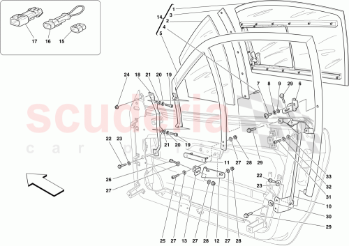 Part Diagram for Ferrari 14446624