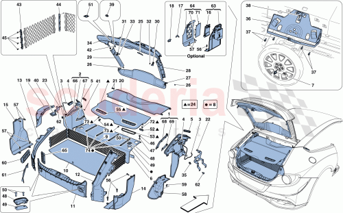 Part Diagram for Ferrari 83656612