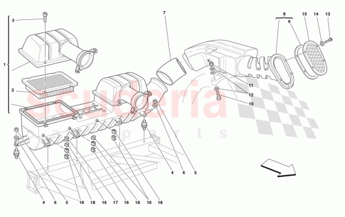 Part Diagram for Ferrari 182470