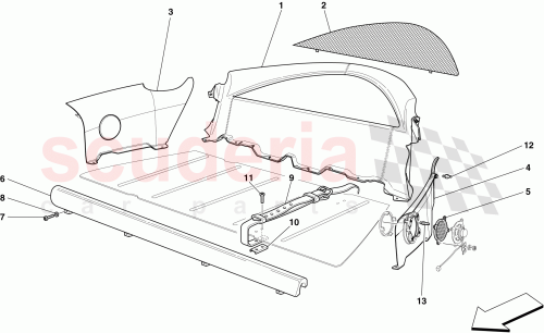 Part Diagram for Ferrari 69705800