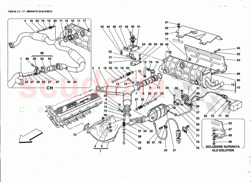 Part Diagram for Ferrari 14433174