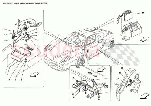 Part Diagram for Ferrari 205621