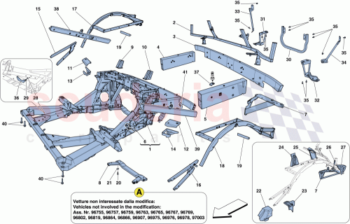 Part Diagram for Ferrari 279382