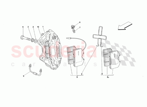 Part Diagram for Ferrari 152955