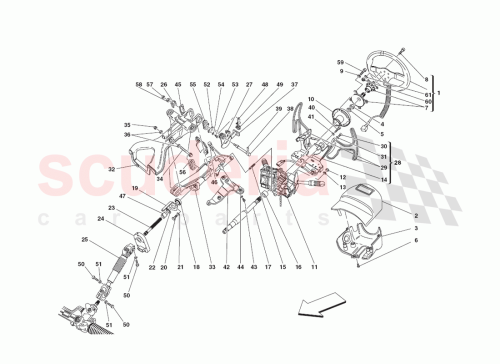 Part Diagram for Ferrari 171529