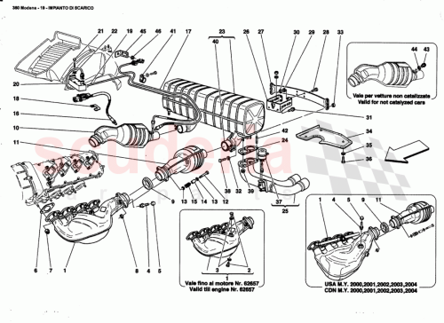 Part Diagram for Ferrari 180082