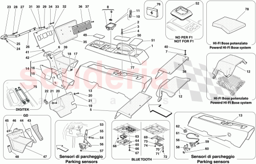 Part Diagram for Ferrari 81059300