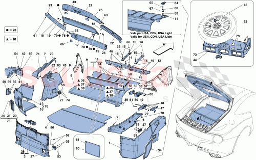 Part Diagram for Ferrari 84875600