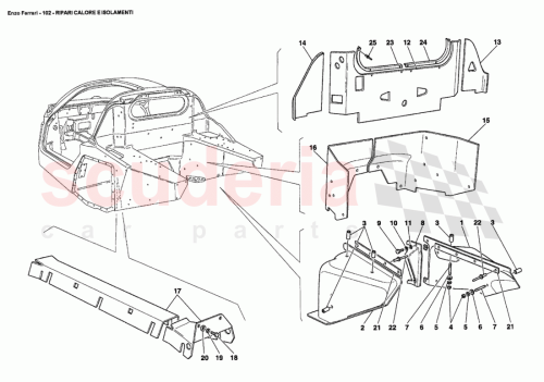 Part Diagram for Ferrari 170660