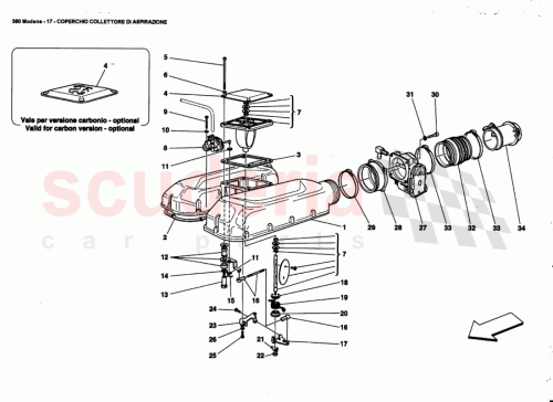 Part Diagram for Ferrari 174192
