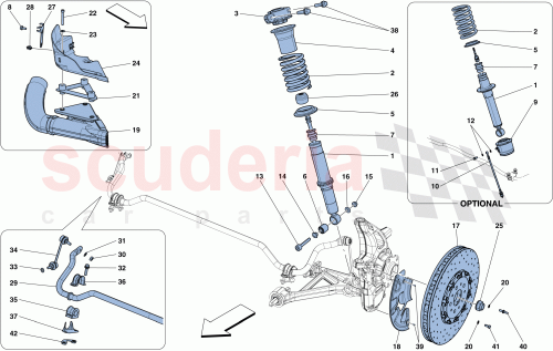 Part Diagram for Ferrari 321235