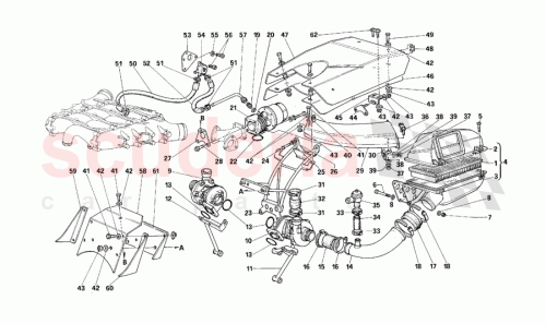 Part Diagram for Ferrari 136423