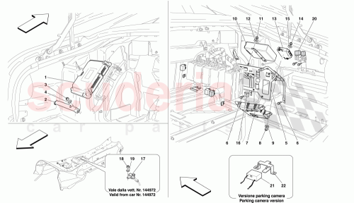 Part Diagram for Ferrari 234925