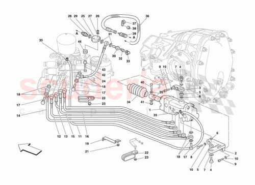 Part Diagram for Ferrari 169222