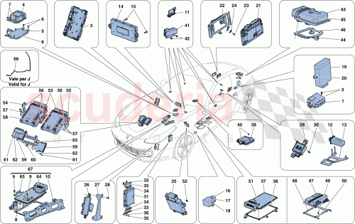 Part Diagram for Ferrari 314815