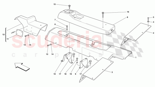 Part Diagram for Ferrari 66128100