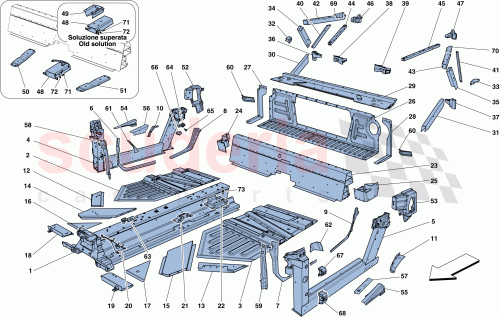 Part Diagram for Ferrari 269483