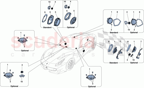 Part Diagram for Ferrari 85276800
