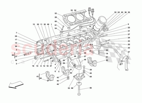 Part Diagram for Ferrari 140321