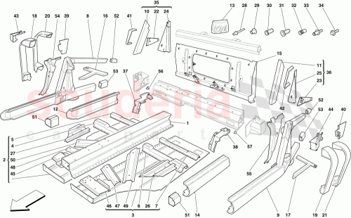 Part Diagram for Ferrari 985238912