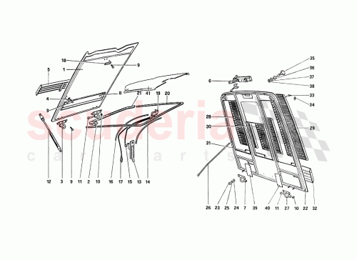 Part Diagram for Ferrari 60644100
